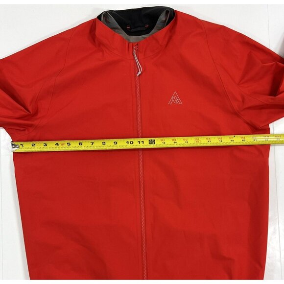 7mesh WindStopper Cycling Jacket Mens Size Large Red Full Zip Performance - Picture 14 of 15